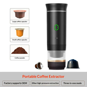 Portable Italian Coffee Machine, Capsule